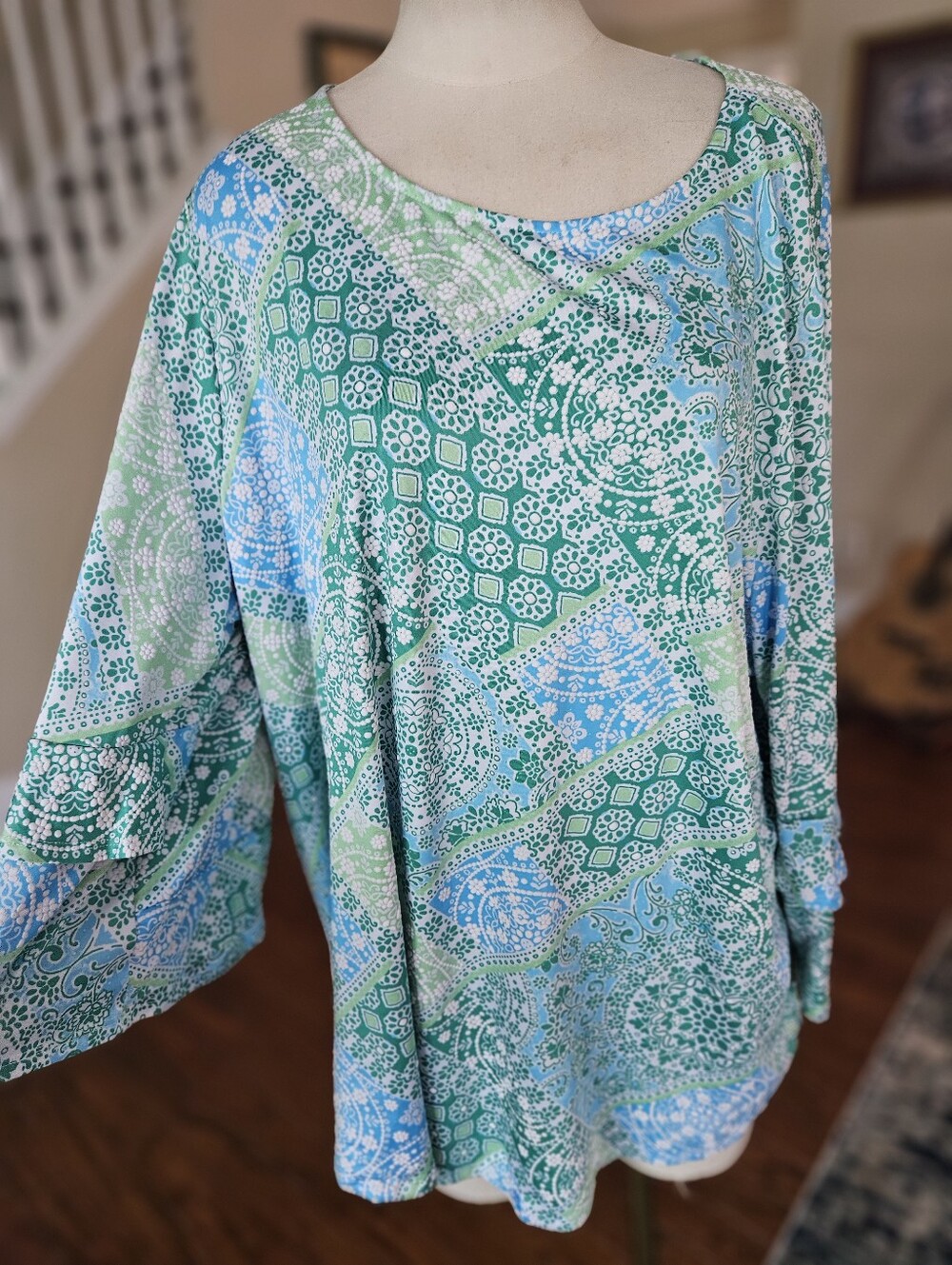 Ruby Rd. Boho Tunic 2X - Picture 2 of 4